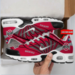 Limited Edition – Customized NCAA Ohio State Buckeyes Unisex Air Max Plus Sneakers