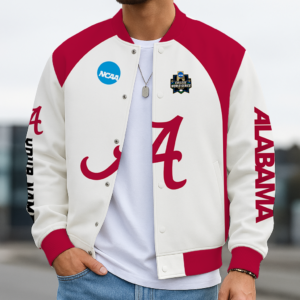 Limited Edition – Customized NCAA Alabama Crimson Tide Baseball Jacket, Varsity Jacket