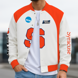 Limited Edition – Customized NCAA Syracuse Orange Baseball Jacket, Varsity Jacket