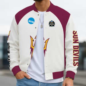 Limited Edition – Customized NCAA Arizona State Sun Devils Baseball Jacket, Varsity Jacket