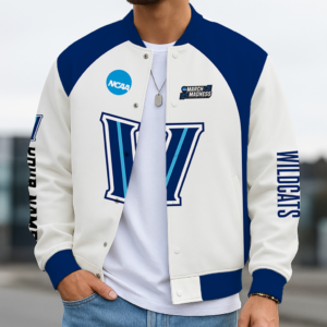 Limited Edition – Customized NCAA Villanova Wildcats Baseball Jacket, Varsity Jacket