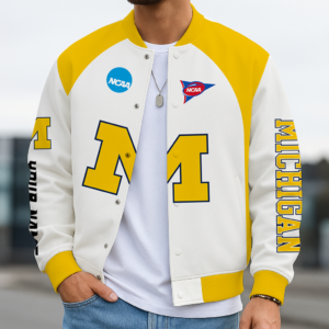 Limited Edition – Customized NCAA Michigan Wolverines Baseball Jacket, Varsity Jacket