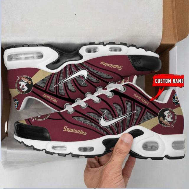 Limited Edition – Customized NCAA Florida State Seminoles Unisex Air Max Plus Sneakers