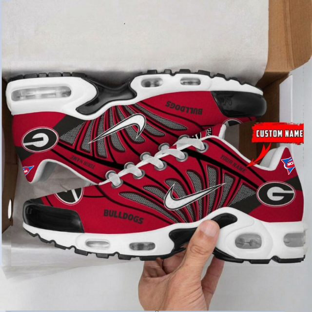 Limited Edition – Customized NCAA Georgia Bulldogs Unisex Air Max Plus Sneakers
