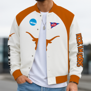 Limited Edition – Customized NCAA Texas Longhorns Baseball Jacket, Varsity Jacket