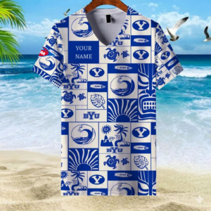 Limited Edition – Customized NCAA Byu Cougars V-Neck Female Shirt