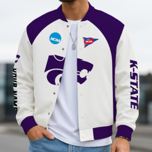 Limited Edition – Customized NCAA Kansas State Wildcats Baseball Jacket, Varsity Jacket