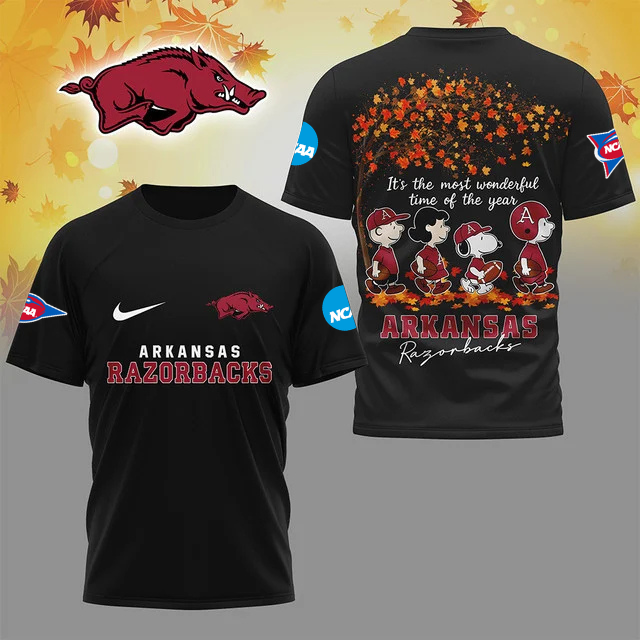 Limited Edition – Customized NCAA Arkansas Razorbacks T-Shirt - Image 2