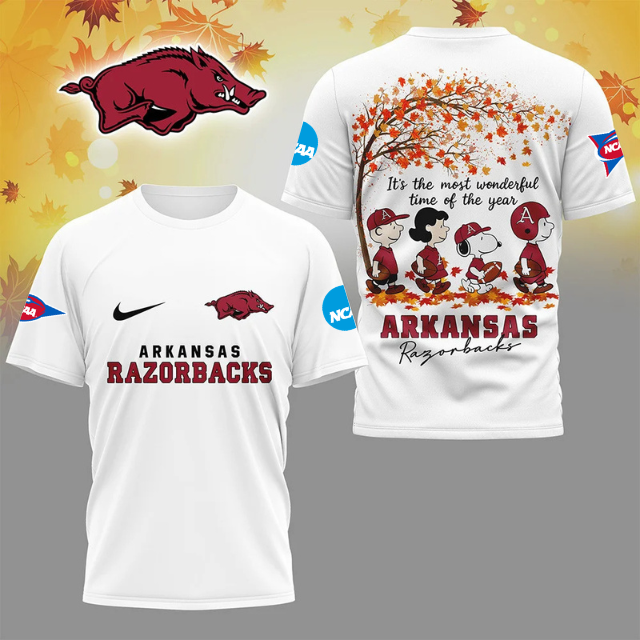 Limited Edition – Customized NCAA Arkansas Razorbacks T-Shirt
