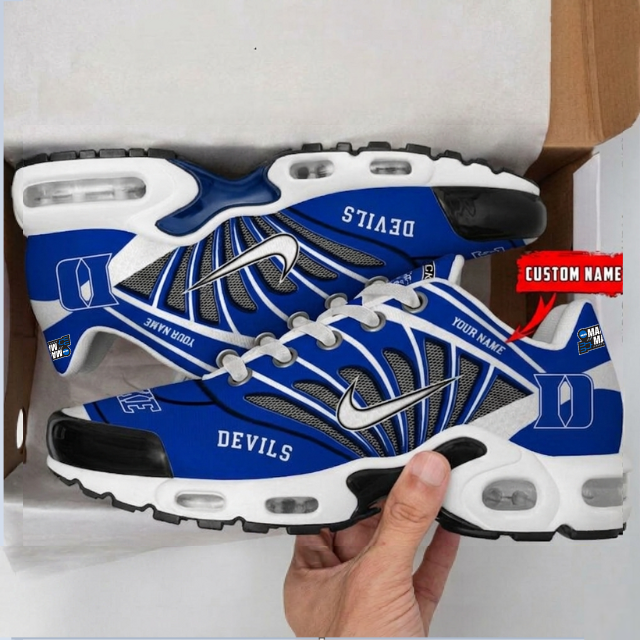 Limited Edition – Customized NCAA Duke Blue Devils Unisex Air Max Plus Sneakers