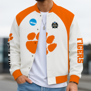Limited Edition – Customized NCAA Clemson Tigers Baseball Jacket, Varsity Jacket