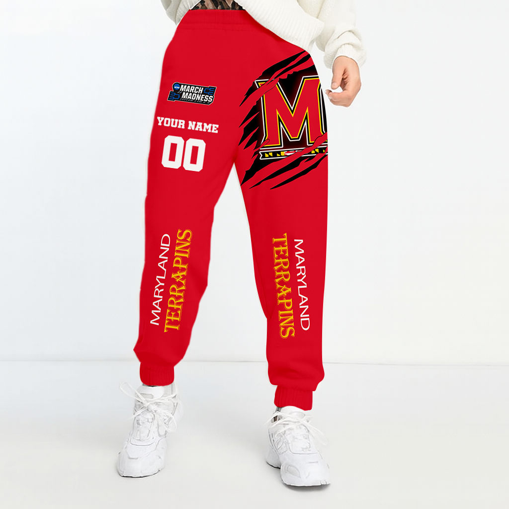 Limited Edition – Customized NCAA Maryland Terrapins Unisex Long Pants