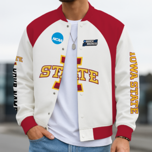 Limited Edition – Customized NCAA Iowa State Cyclones Baseball Jacket, Varsity Jacket