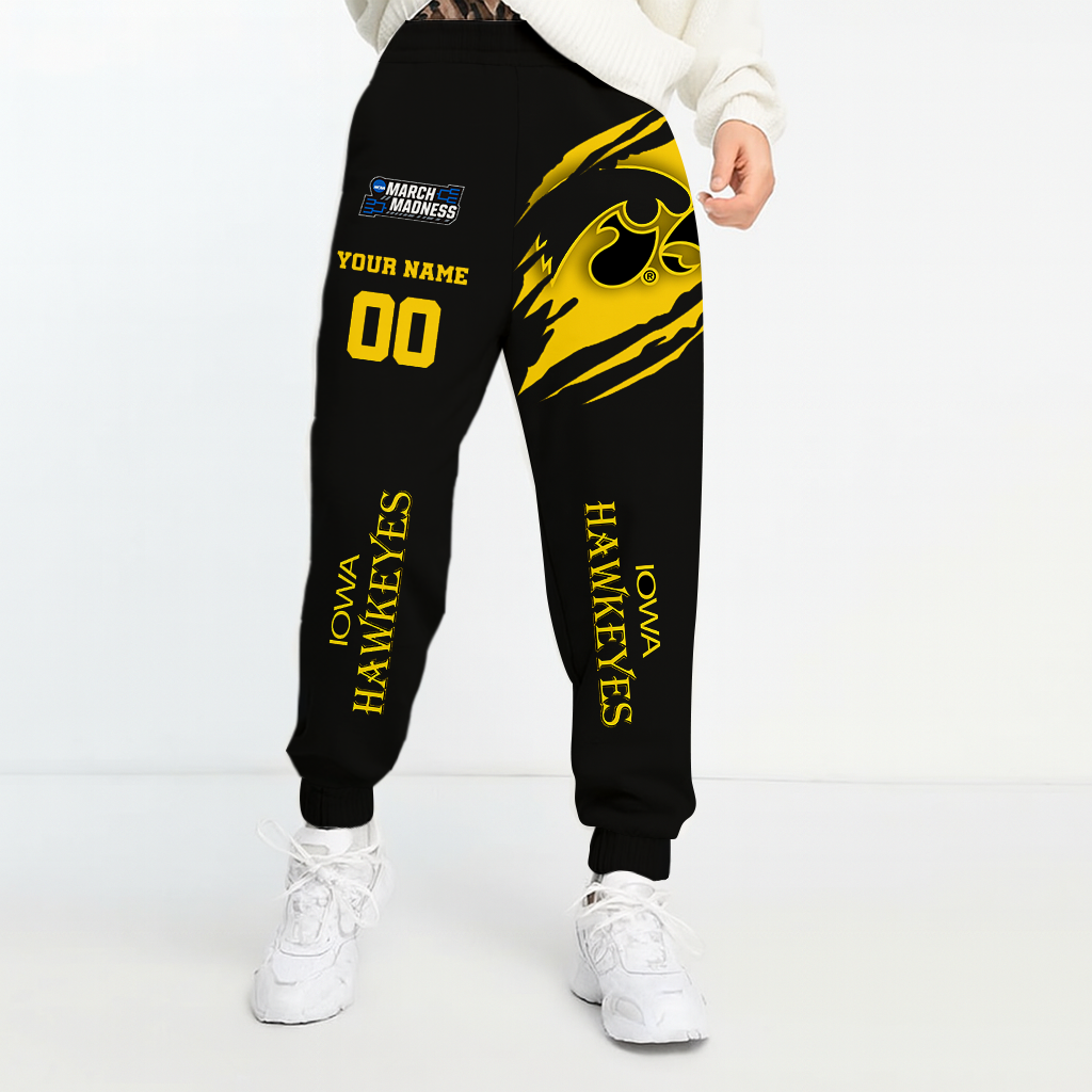 Limited Edition – Customized NCAA Iowa Hawkeyes Unisex Long Pants