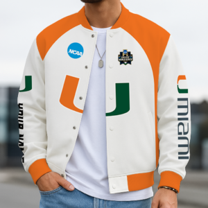 Limited Edition – Customized NCAA Miami Hurricanes Baseball Jacket, Varsity Jacket