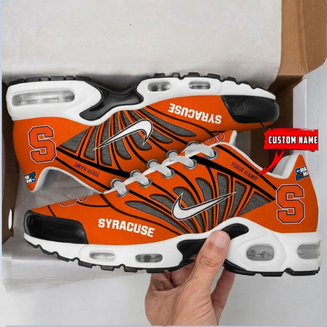 Limited Edition – Customized NCAA Syracuse Orange Unisex Air Max Plus Sneakers