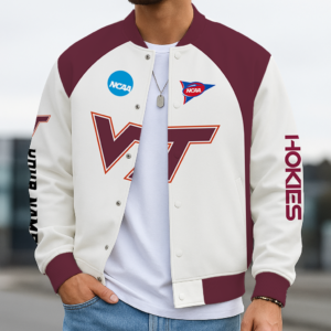 Limited Edition – Customized NCAA Virginia Tech Hokies Baseball Jacket, Varsity Jacket