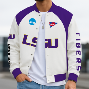 Limited Edition – Customized NCAA Lsu Tigers Baseball Jacket, Varsity Jacket