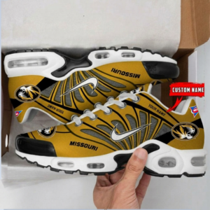 Limited Edition – Customized NCAA Missouri Tigers Unisex Air Max Plus Sneakers