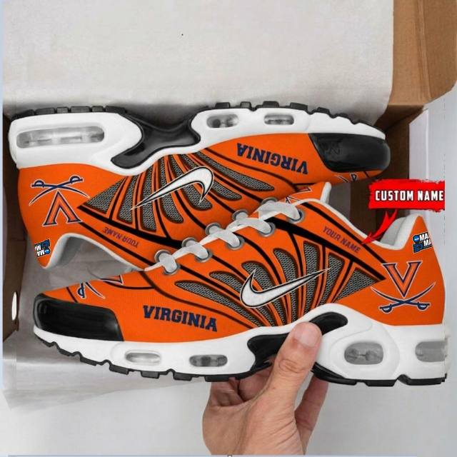 Limited Edition – Customized NCAA Virginia Cavaliers Unisex Air Max Plus Sneakers
