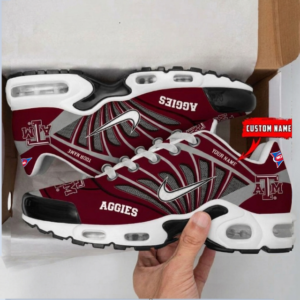 Limited Edition – Customized NCAA Texas A&M Aggies Unisex Air Max Plus Sneakers