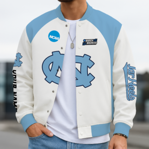 Limited Edition – Customized NCAA North Carolina Tar Heels Baseball Jacket, Varsity Jacket