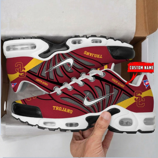 Limited Edition – Customized NCAA Usc Trojans Unisex Air Max Plus Sneakers