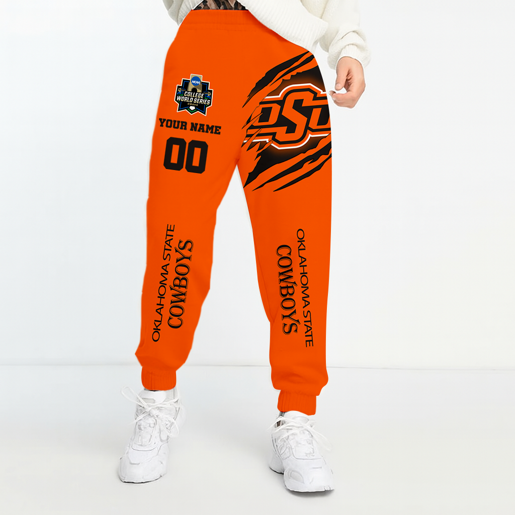 Limited Edition – Customized NCAA Oklahoma State Cowboys Unisex Long Pants