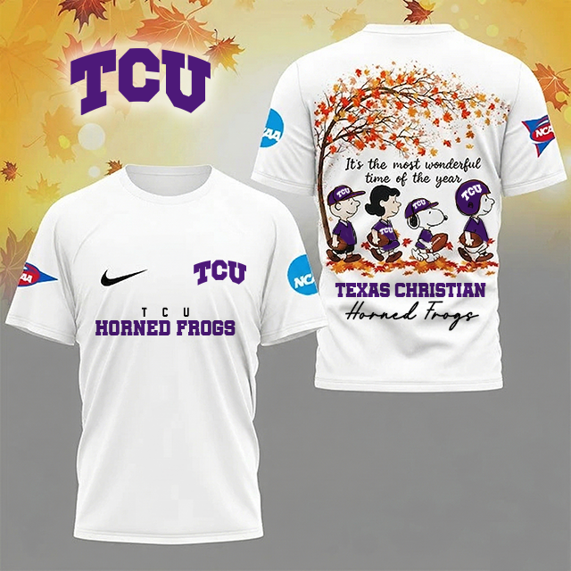 Limited Edition – Customized NCAA Tcu Horned Frogs T-Shirt