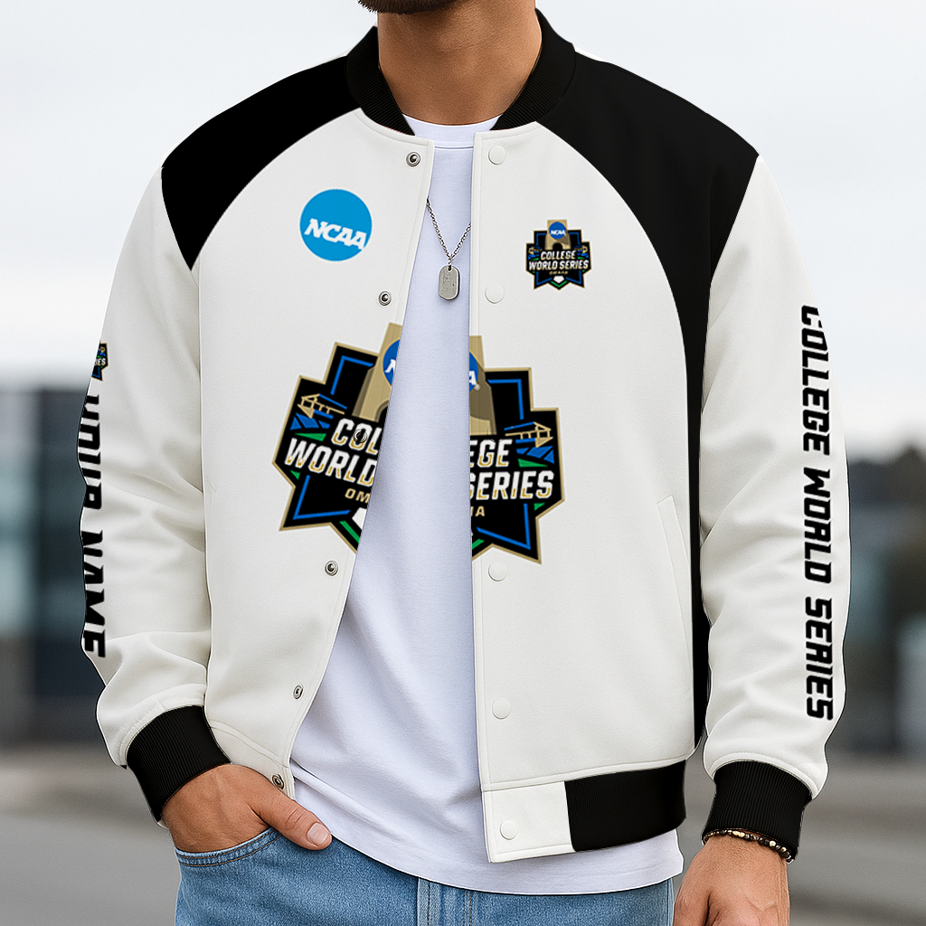 Limited Edition – Customized NCAA ege World Series Baseball Jacket, Varsity Jacket