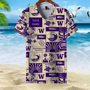 Limited Edition – Customized NCAA Washington Huskies V-Neck Female Shirt