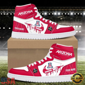 Limited Edition – Customized NCAA College World Series Arizona Wildcats Air Jordan 1 Shoes