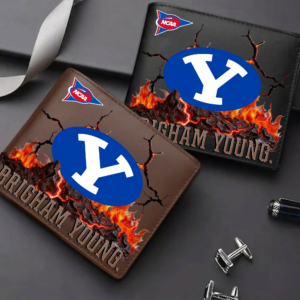 Limited Edition – Customized NCAA Byu Cougars Leather Wallet