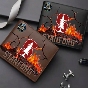 Limited Edition – Customized NCAA Stanford Cardinal Leather Wallet