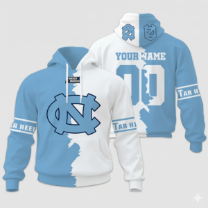 Limited Edition – Customized NCAA North Carolina Tar Heels Unisex Hoodie & Zip Hoodie