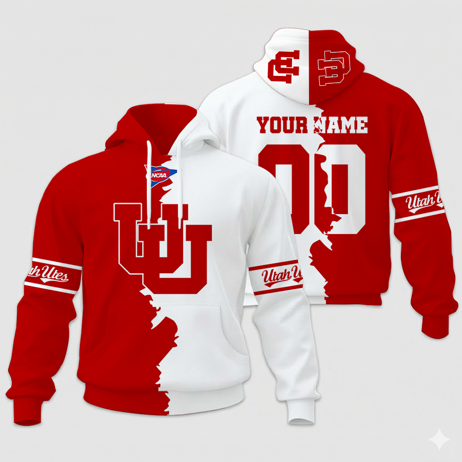 Limited Edition – Customized NCAA Utah Utes Unisex Hoodie & Zip Hoodie