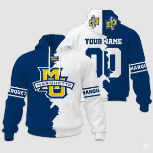 Limited Edition – Customized NCAA Marquette Golden Eagles Unisex Hoodie & Zip Hoodie