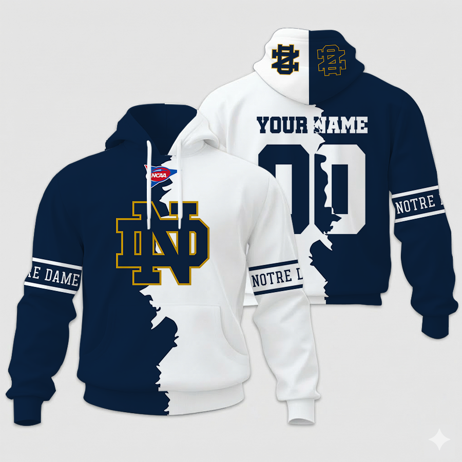 Limited Edition – Customized NCAA Notre Dame Fighting Irish Unisex Hoodie & Zip Hoodie
