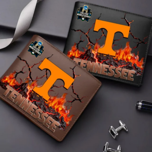 Limited Edition – Customized NCAA Tennessee Volunteers Leather Wallet