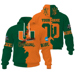Limited Edition – Customized NCAA Miami Hurricanes Unisex Hoodie & Zip Hoodie
