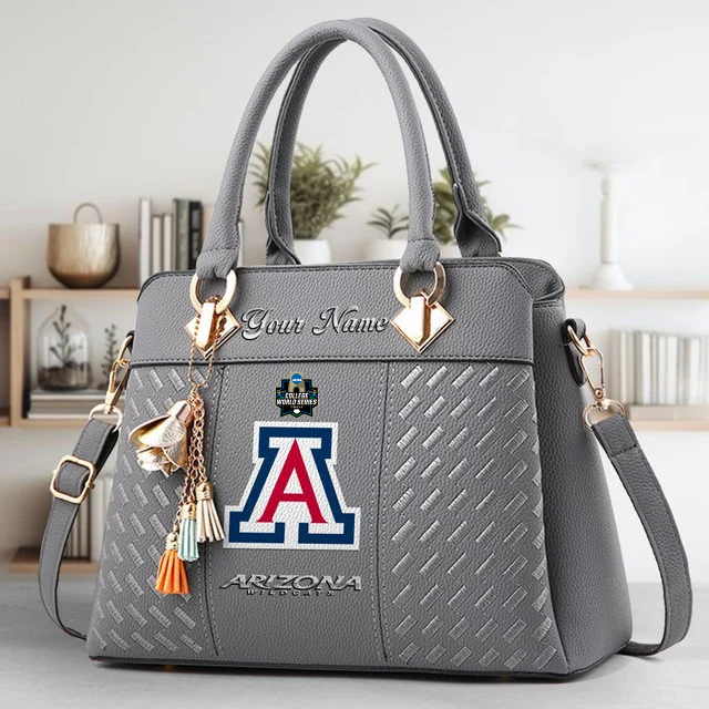 Limited Edition – Customized NCAA Arizona Wildcats Zip Handbag Multicolor - Image 4