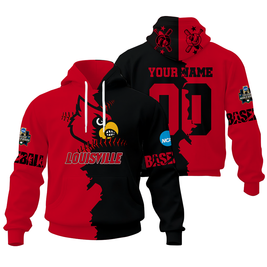Limited Edition – Customized NCAA Louisville Cardinals Unisex Hoodie & Zip Hoodie