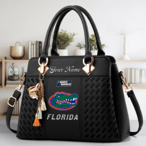 Limited Edition – Customized NCAA Florida Gators Zip Handbag Multicolor