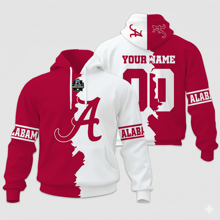 Limited Edition – Customized NCAA Alabama Crimson Tide Unisex Hoodie & Zip Hoodie