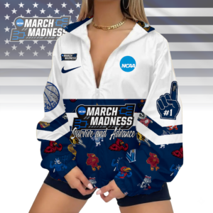 Limited Edition – Customized NCAA All Teams V-Neck Zipper Sweatshirt Jacket