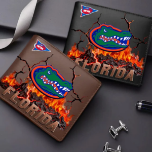 Limited Edition – Customized NCAA Florida Gators Leather Wallet