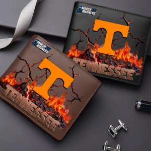 Limited Edition – Customized NCAA Tennessee Volunteers Leather Wallet