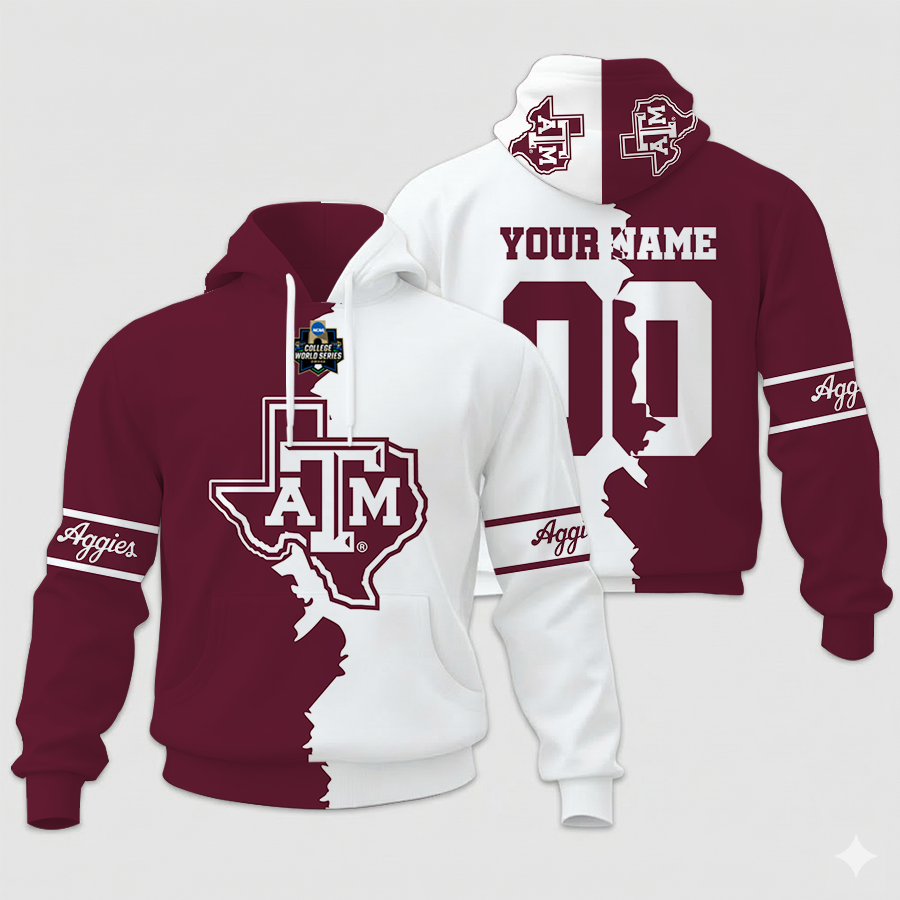 Limited Edition – Customized NCAA Texas A&M Aggies Unisex Hoodie & Zip Hoodie