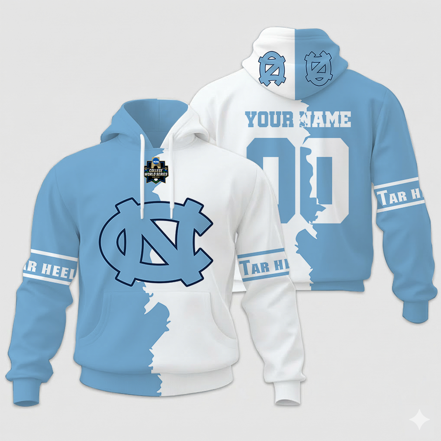 Limited Edition – Customized NCAA North Carolina Tar Heels Unisex Hoodie & Zip Hoodie