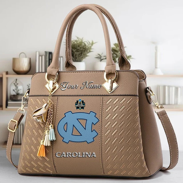 Limited Edition – Customized NCAA North Carolina Tar Heels Zip Handbag Multicolor - Image 3